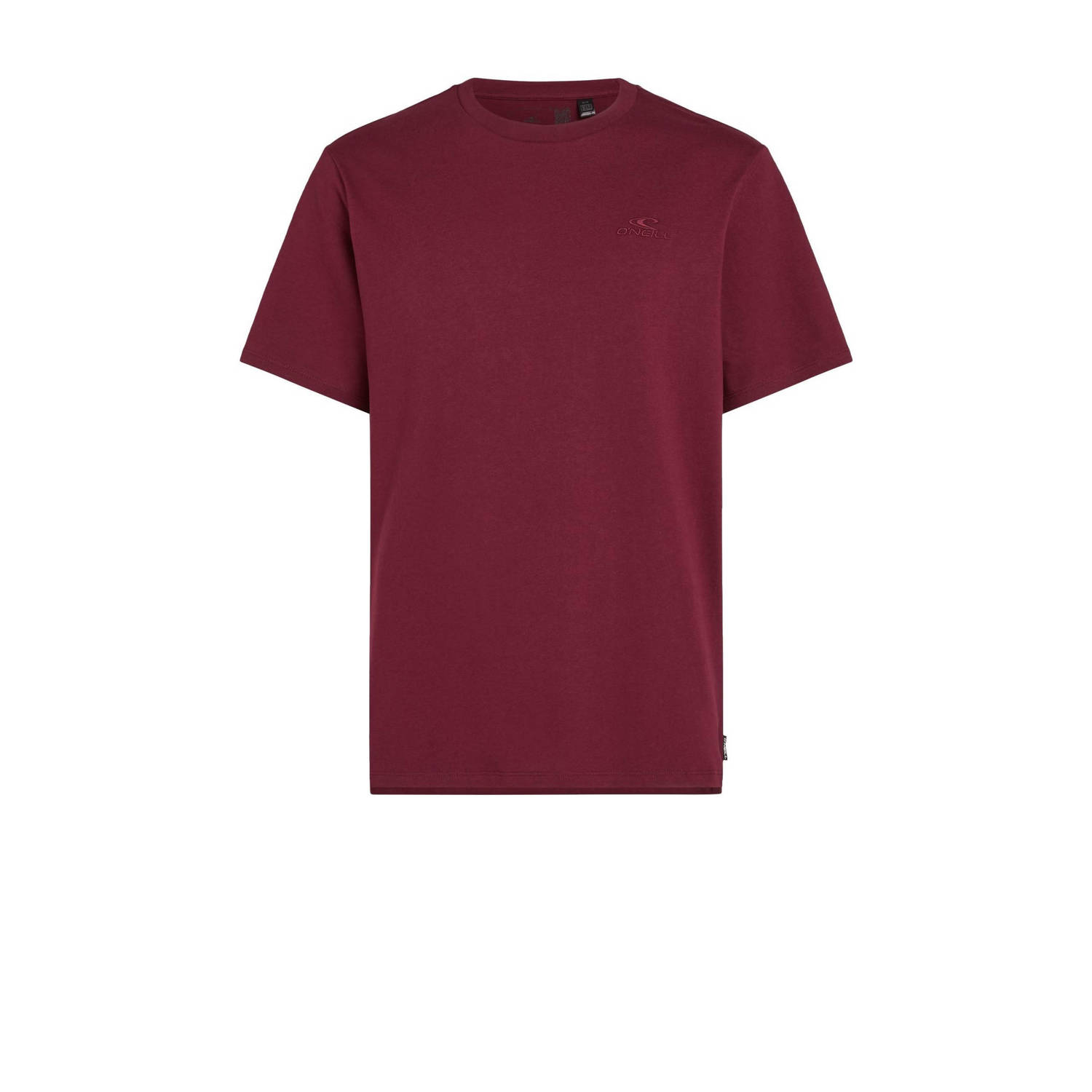 O'Neill regular fit T-shirt met logo bordeaux