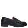 Sacha leren loafers met franjes zwart