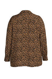 thumbnail: GREAT LOOKS blouse met panterprint bruin/zwart
