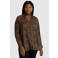 GREAT LOOKS blouse met panterprint bruin/zwart