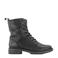 5th Avenue leren veterboots zwart