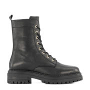 thumbnail: 5th Avenue leren veterboots zwart