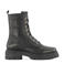 5th Avenue leren veterboots zwart