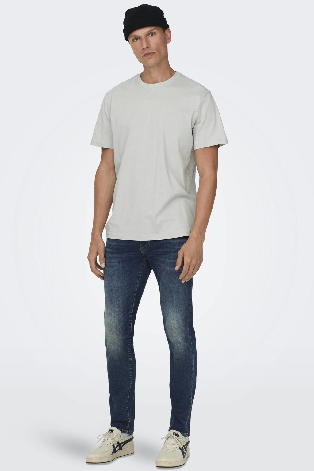 ONLY & SONS slim fit jeans ONSLOOM 6920 medium blue denim