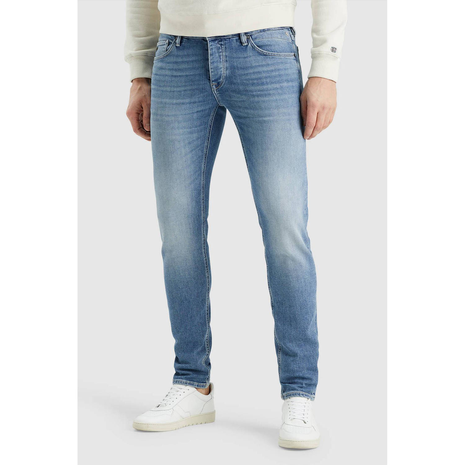 Cast Iron slim fit jeans Riser faded blue wash