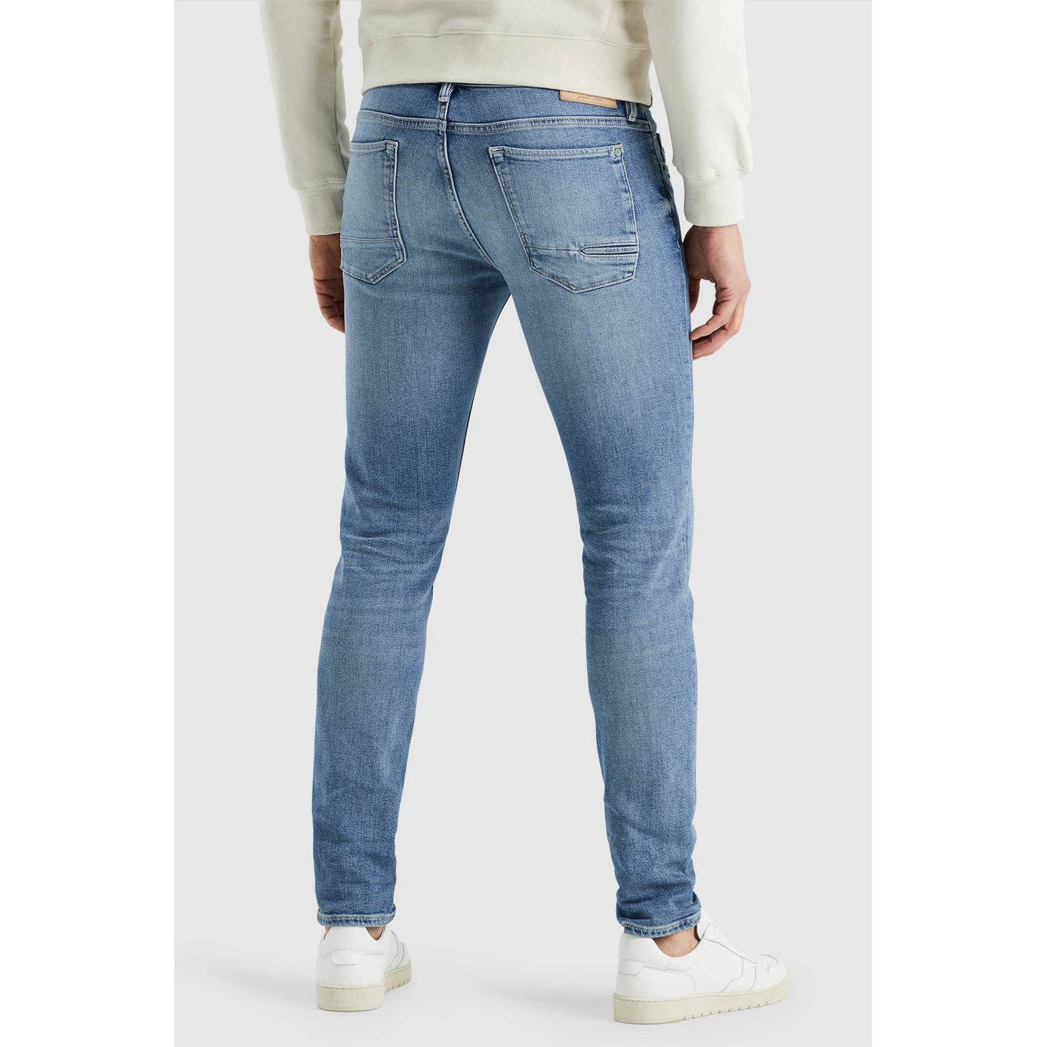 Cast Iron slim fit jeans Riser faded blue wash