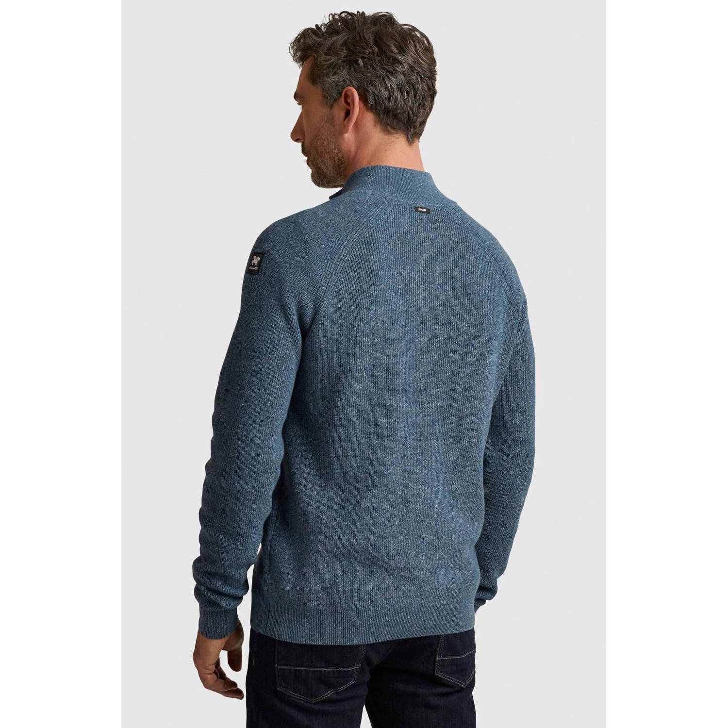 Vanguard gemêleerde trui blauw
