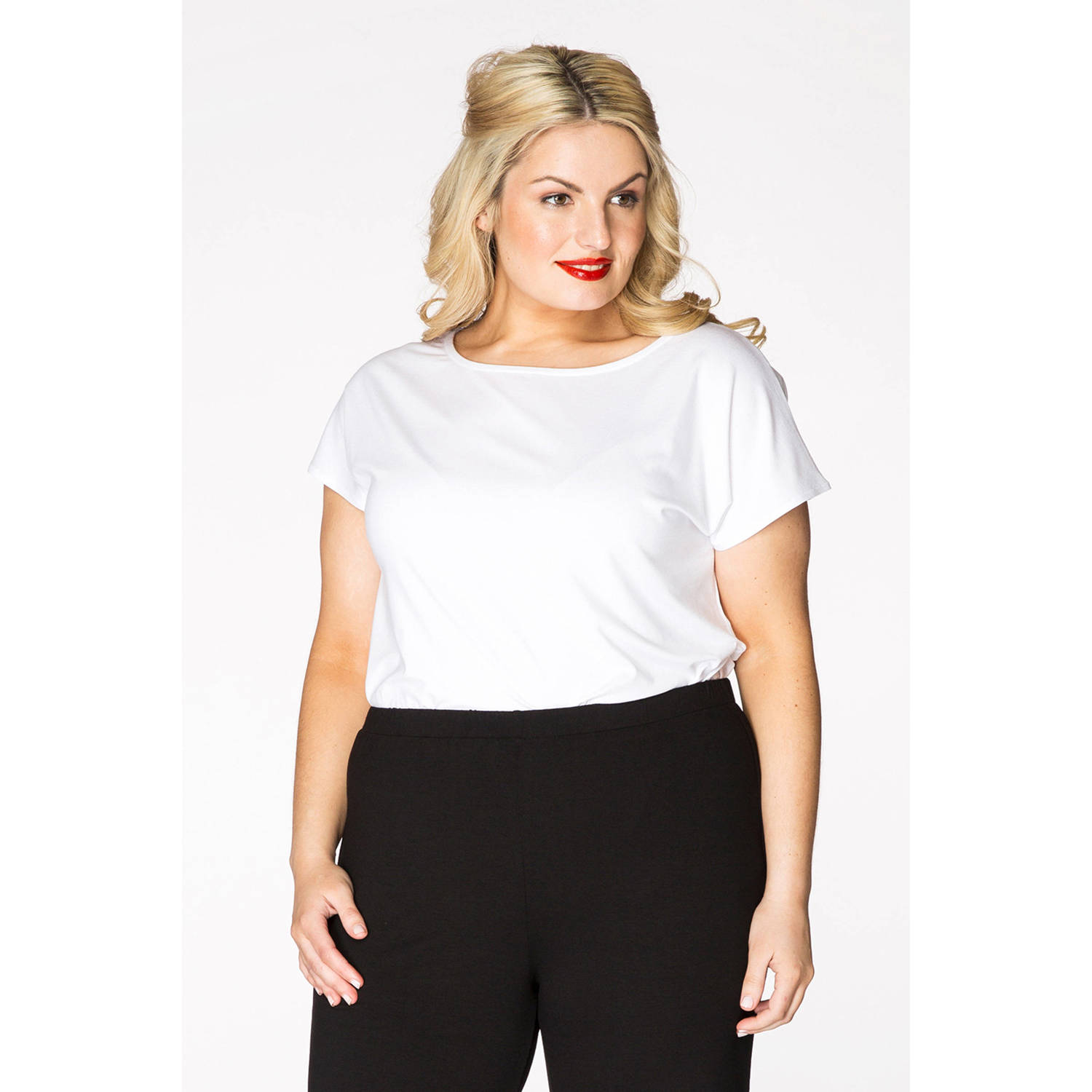 YOEK T-shirt wit