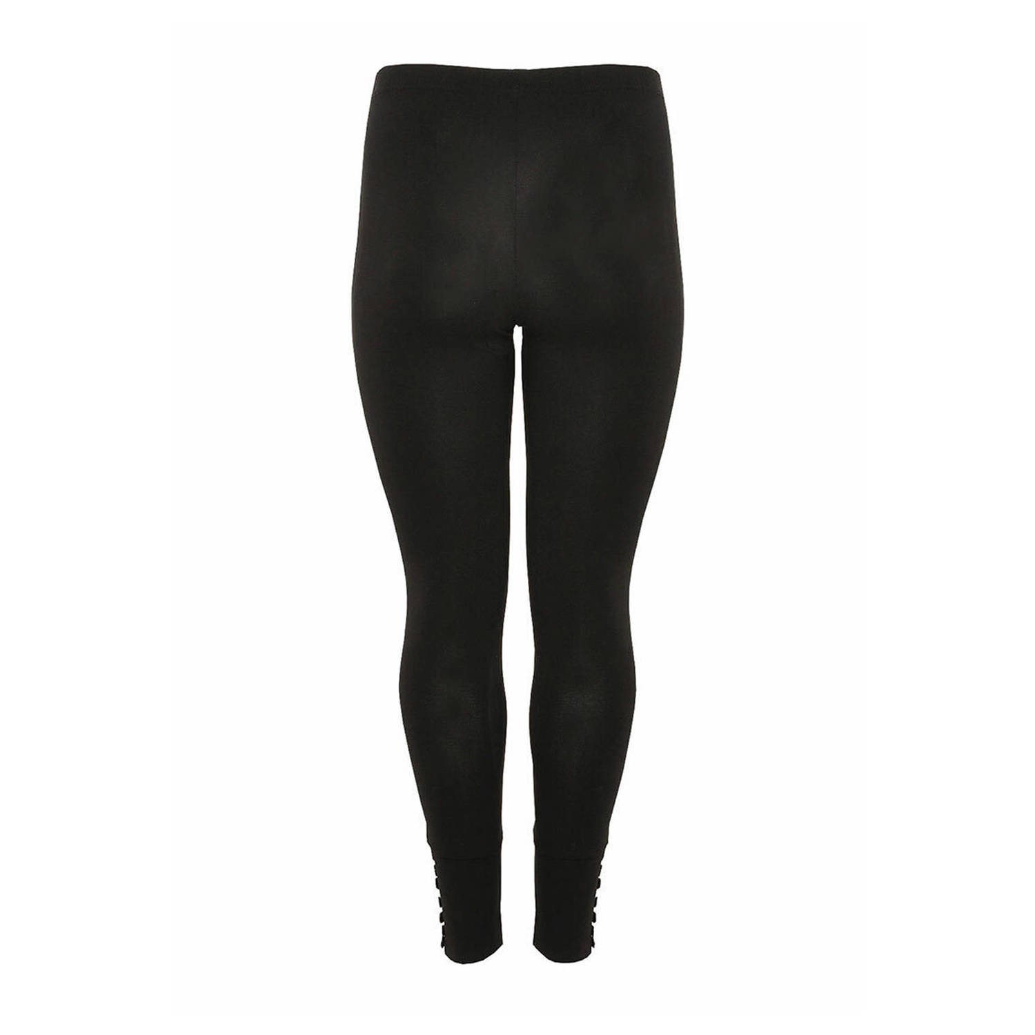 YOEK high waist straight fit tregging zwart