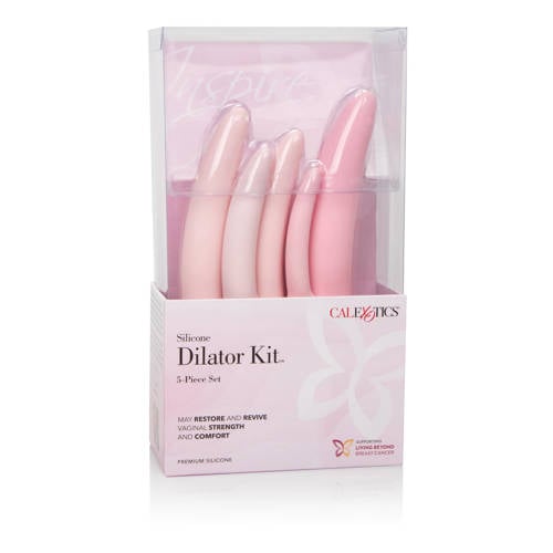 CalExotics Silicone dilator set - 5 stuks - Roze afbeelding