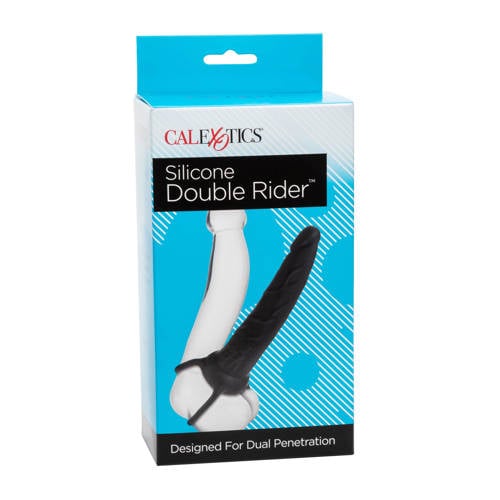 CalExotics Double Rider buttplug - Zwart afbeelding