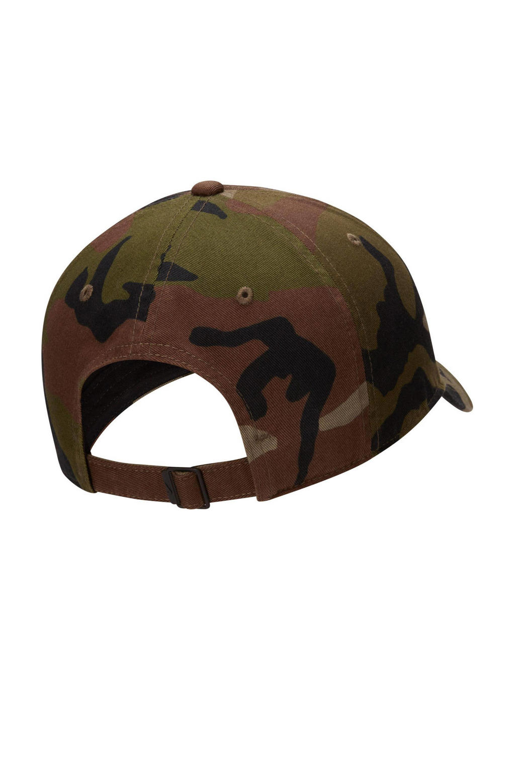 Nike pet Heritage86 Futura donkergroen/bruin wehkamp