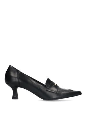 leren pumps zwart