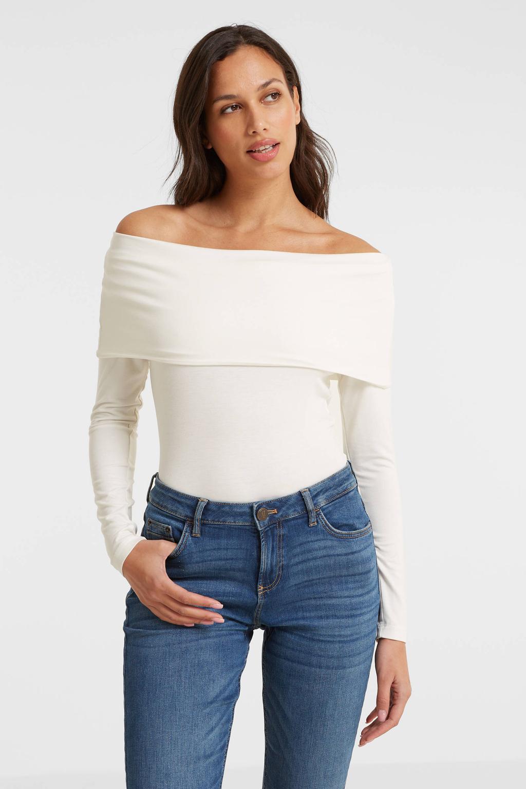 Anytime off shoulder top wit
