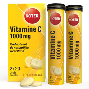 Vitamine C Bruis 1000 mg Citroen - 40 bruistabletten