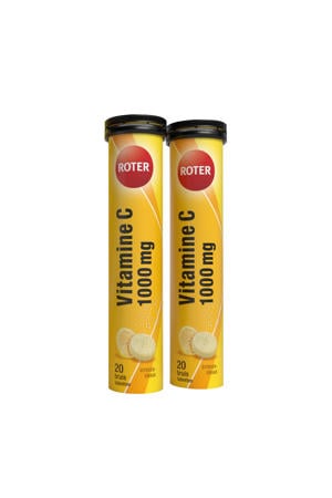 Vitamine C Bruis 1000 mg Citroen - 40 bruistabletten