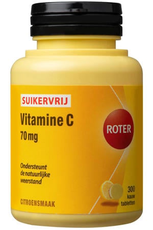 Vitamine C Suikervrij - 300 kauwtabletten