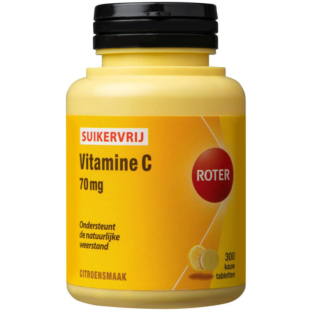 Roter Vitamine C Suikervrij - 300 kauwtabletten