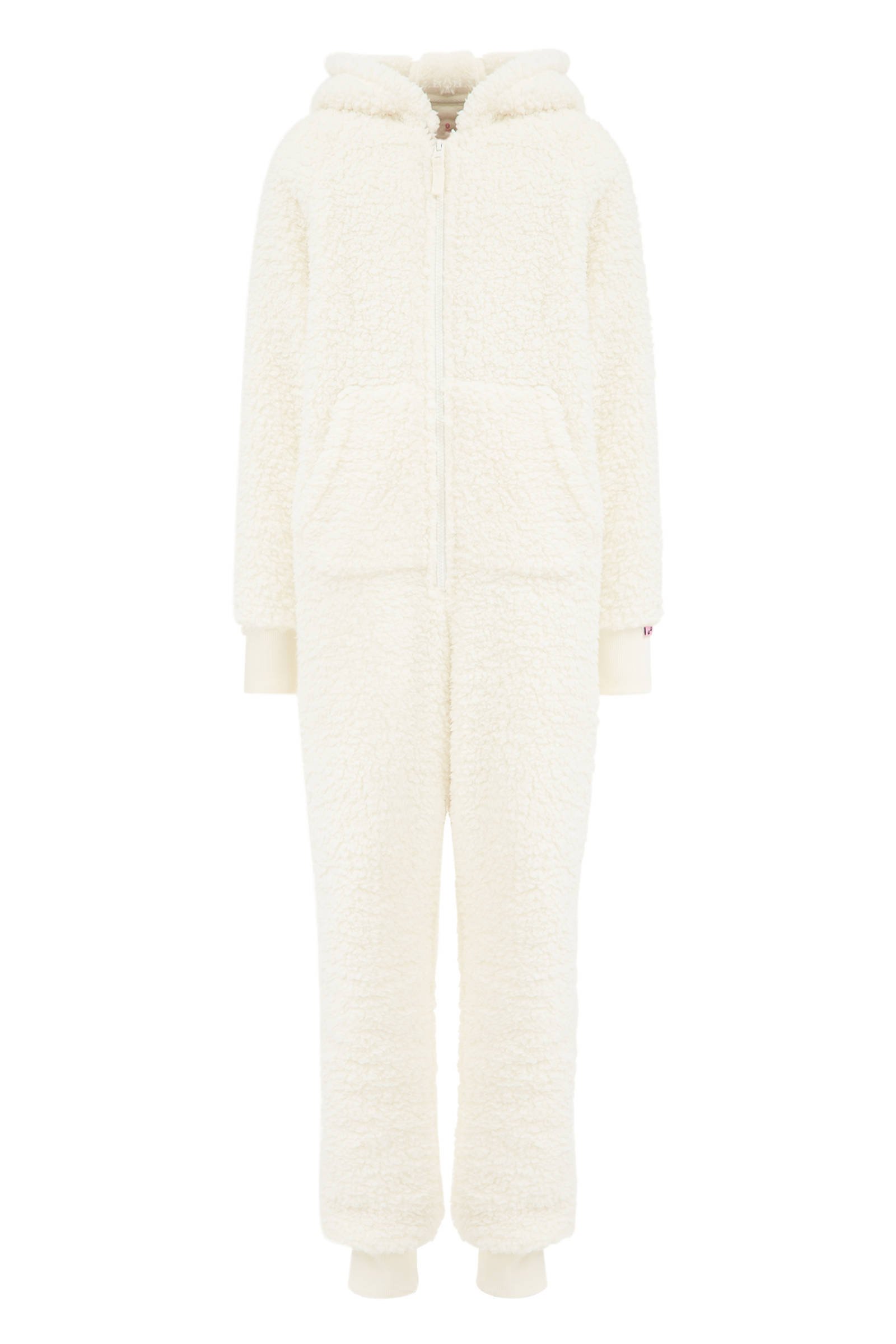 White sales fluffy onesie