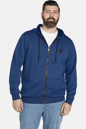 +FIT Collectie jas DUKE TREY  Plus Size blauw