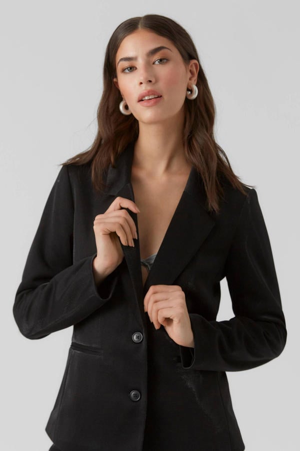 Blazer Polyester VERO MODA Blazer VMVERINA Veste Femme Élégante