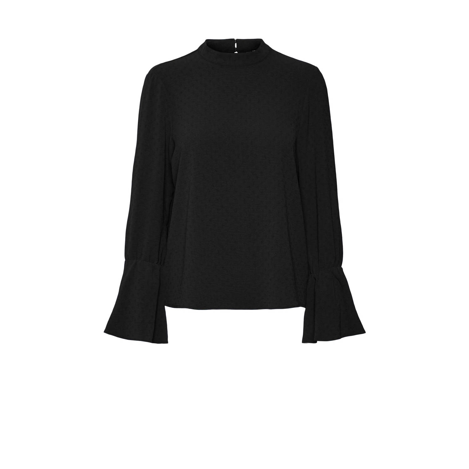 Vero Moda Zwarte longsleeve top | Freewear Black Dames