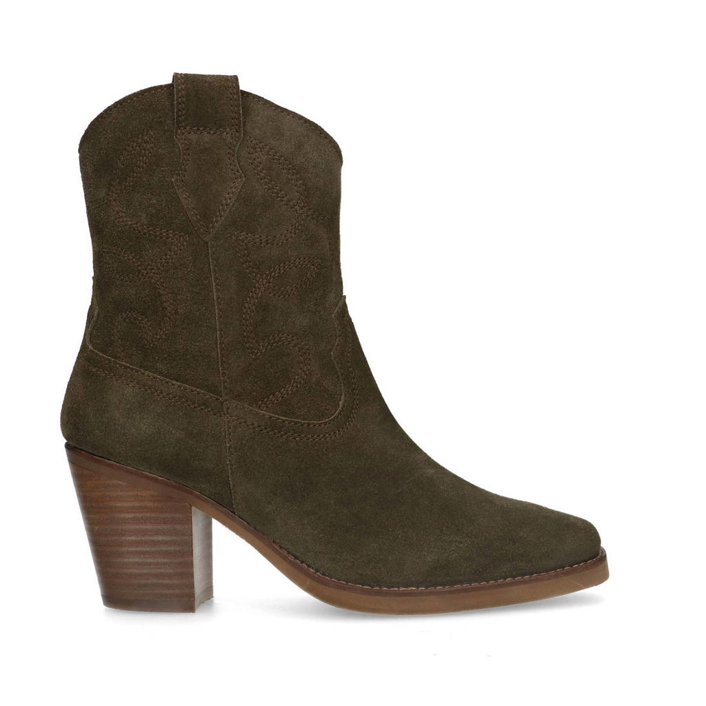 Duffy Dames Fashion laarzen Kaki