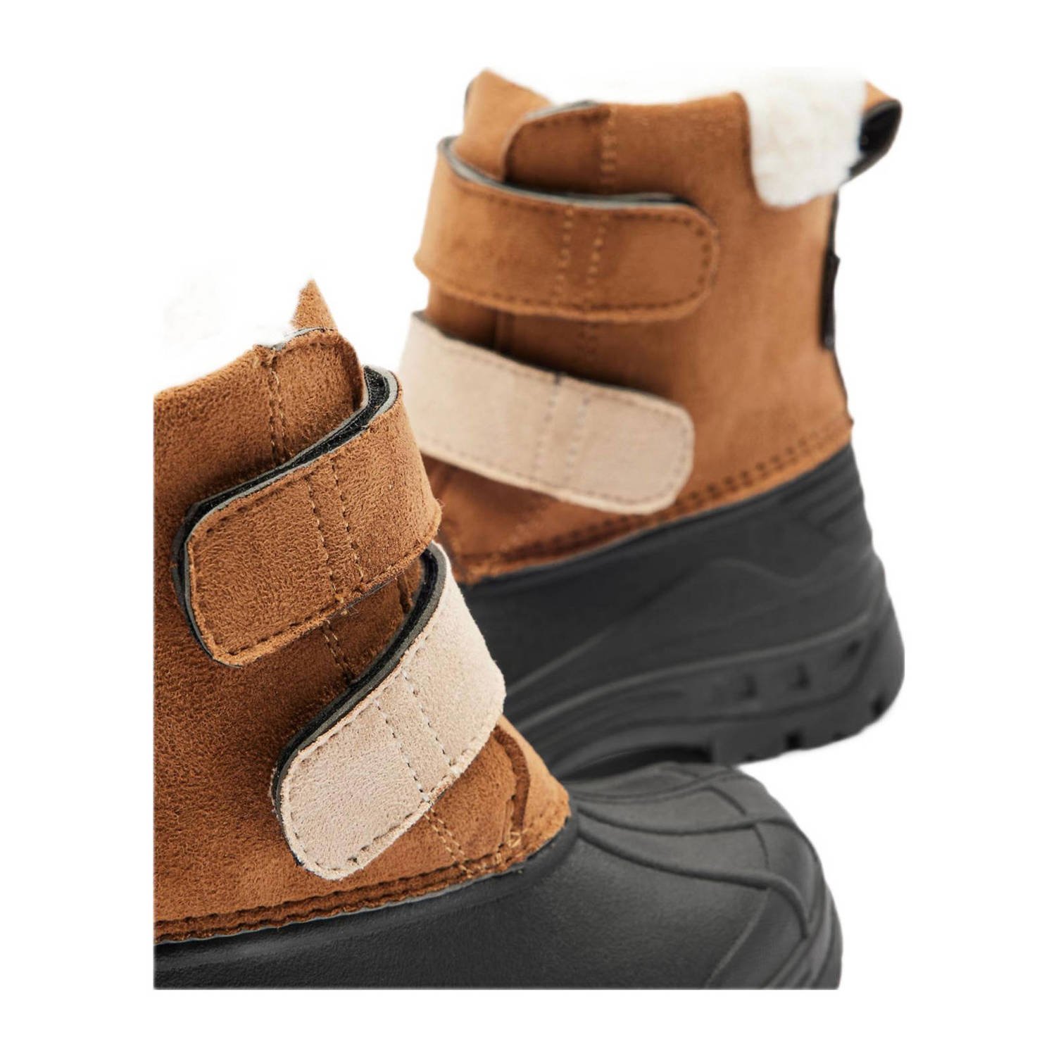 Cortina snowboots cognac zwart