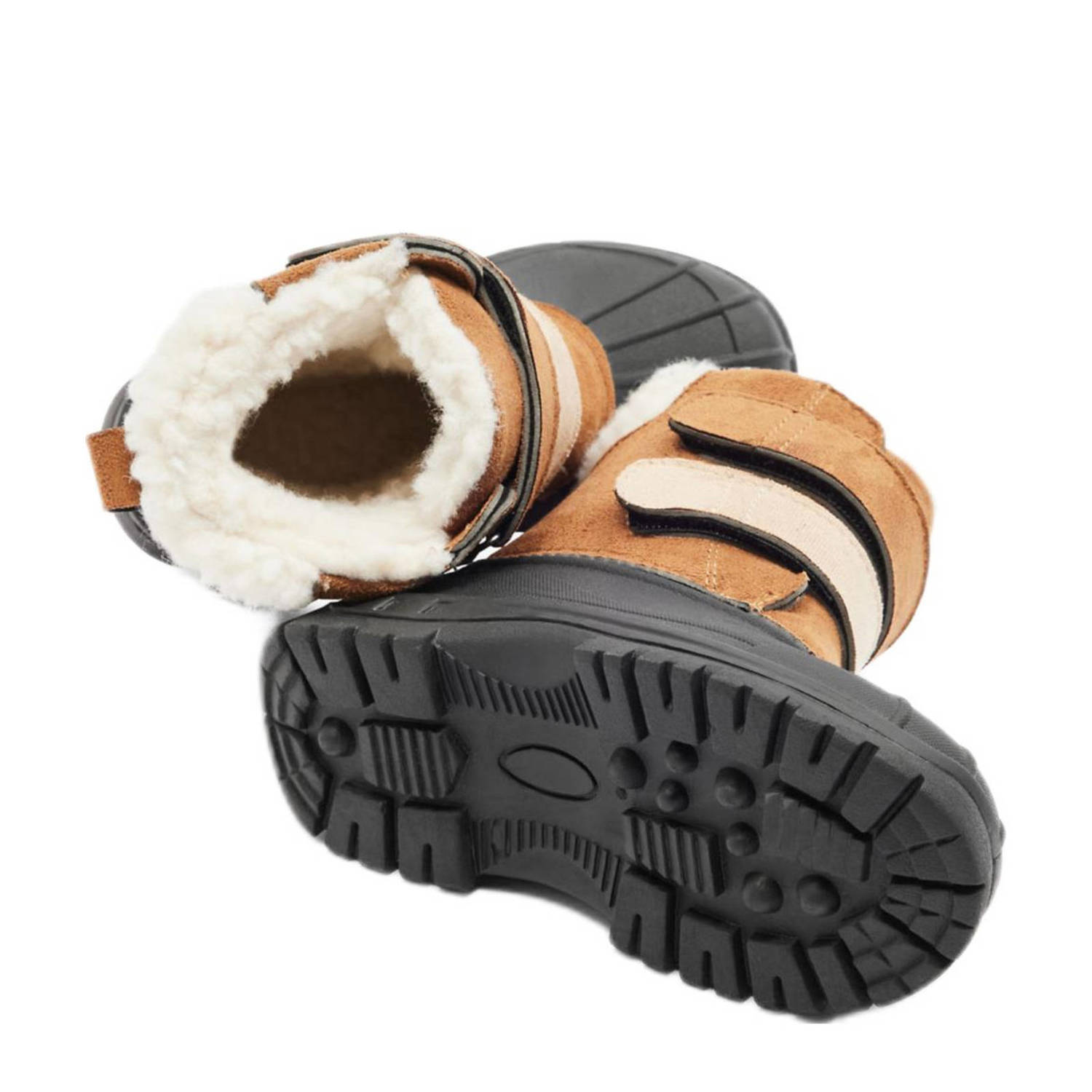 Cortina snowboots cognac zwart