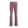 WE Fashion velours flared broek oudroze