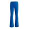 WE Fashion velours flared broek kobalt blauw