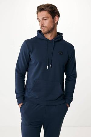 hoodie met logo navy