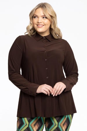 blouse bruin