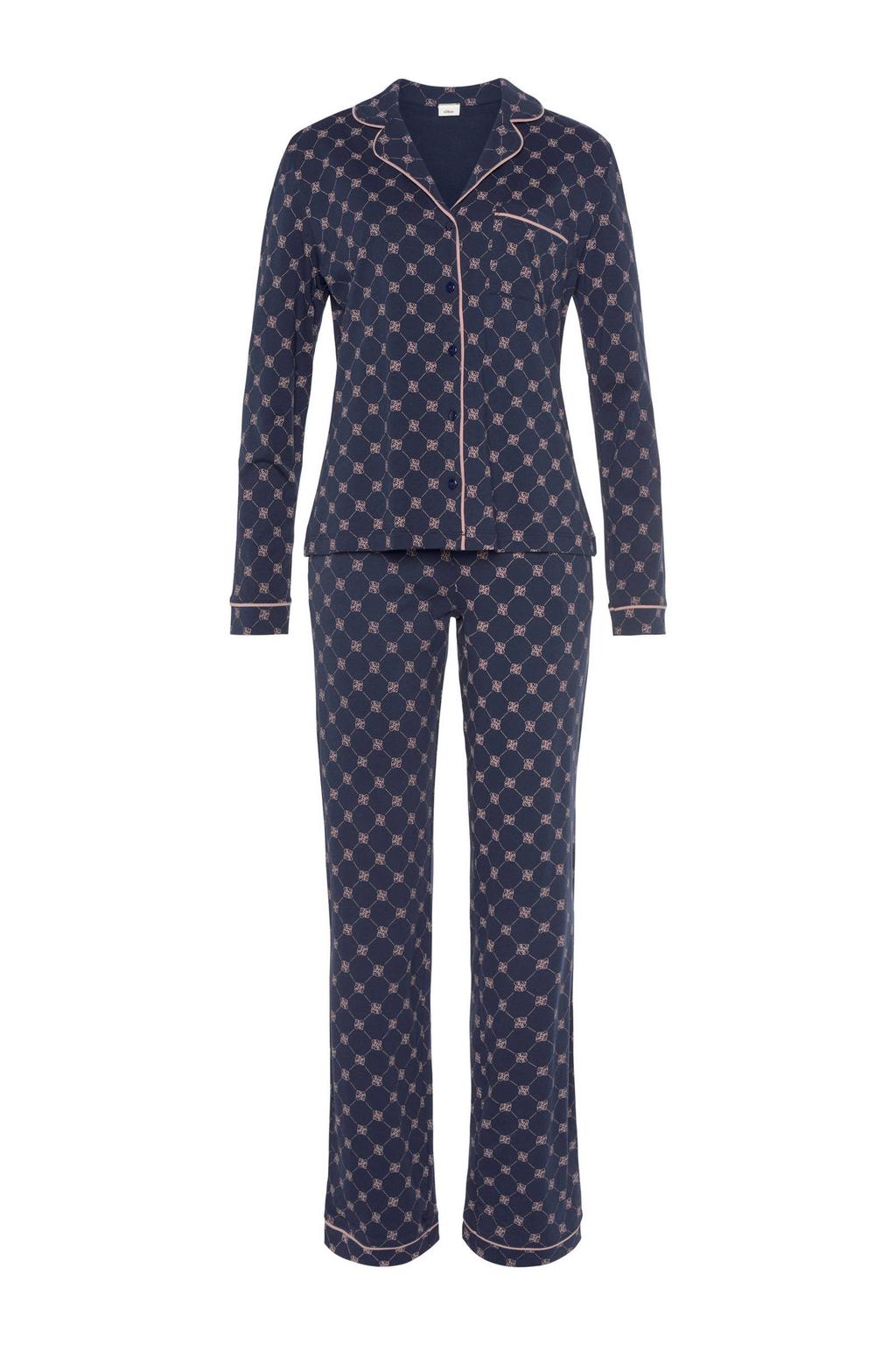 s.Oliver pyjama donkerblauw kopen? | Morgen in huis | wehkamp