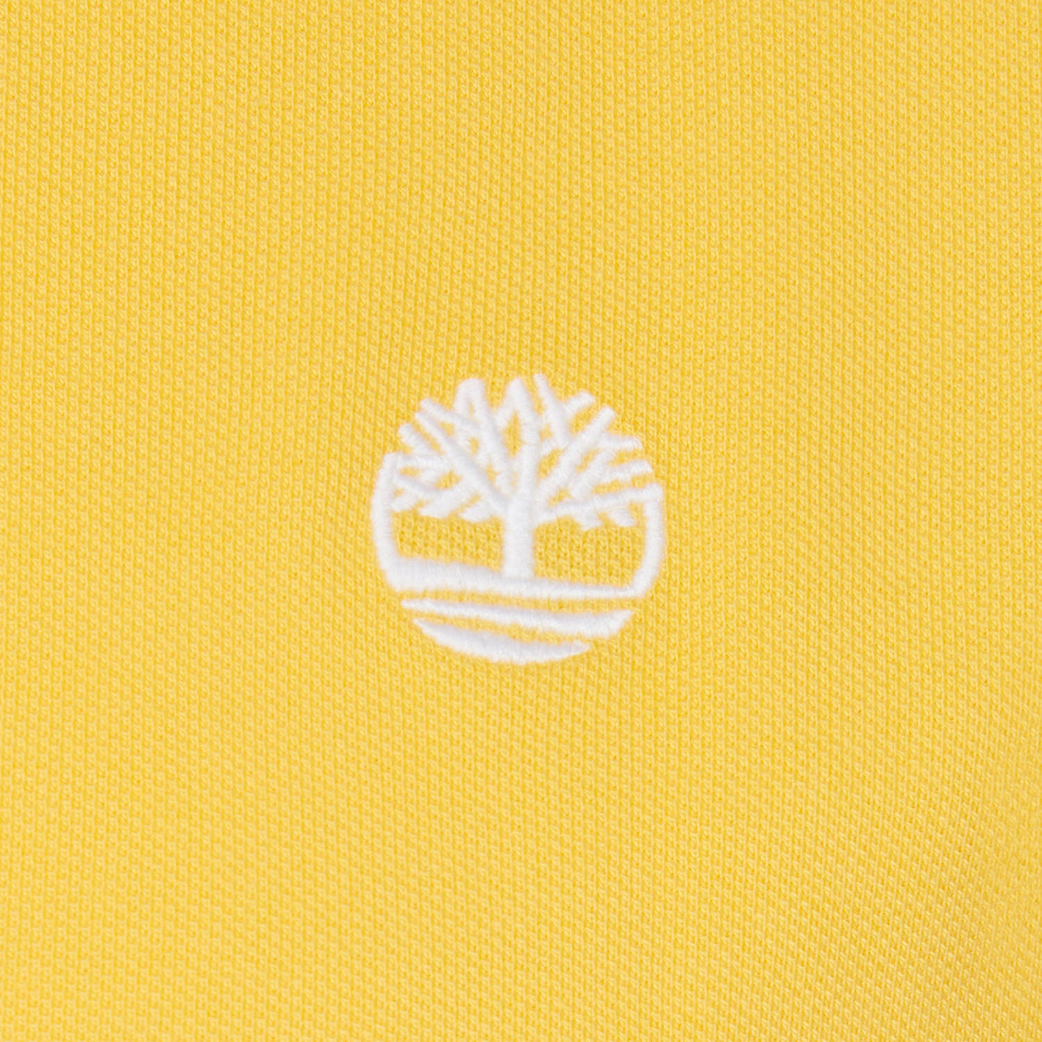 Timberland polo met logo licht geel