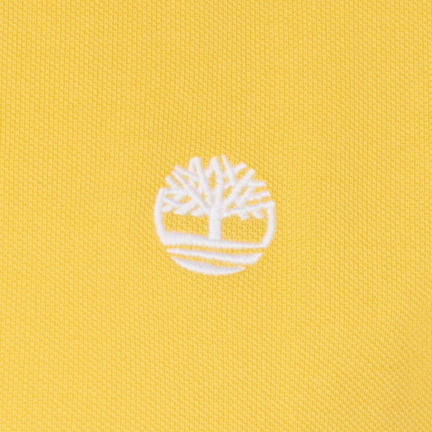 Timberland polo met logo licht geel