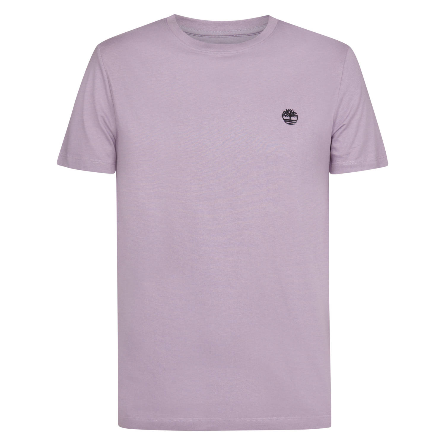 Timberland regular fit T-shirt met logo paars