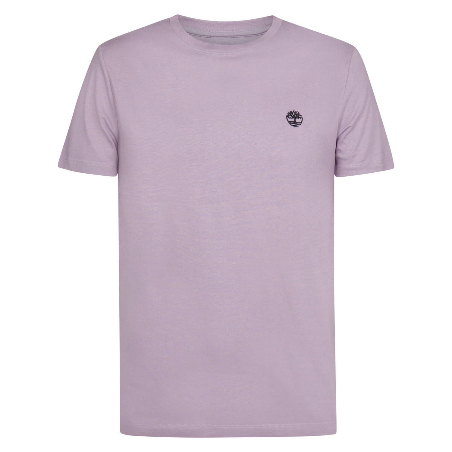 Timberland regular fit T-shirt met logo paars