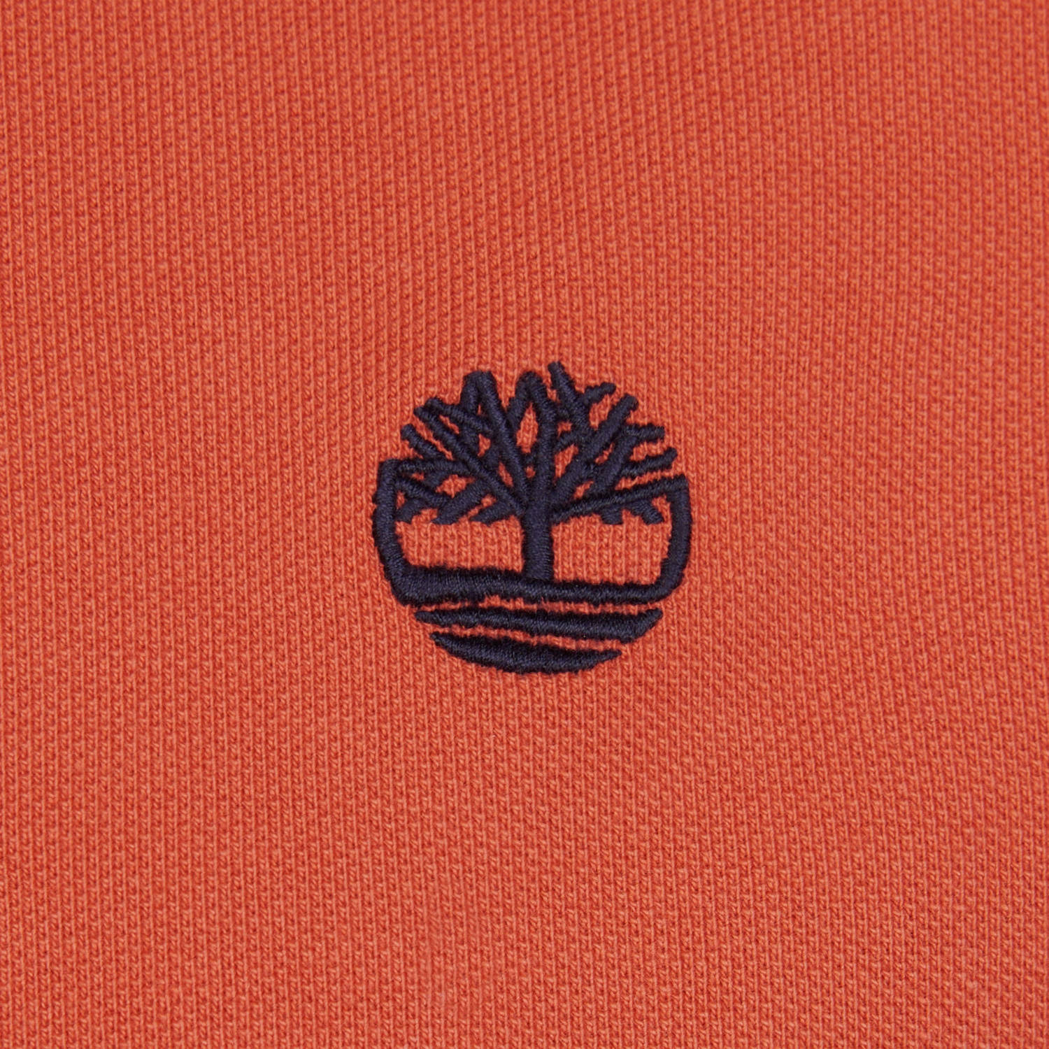 Timberland regular fit polo met logo rood