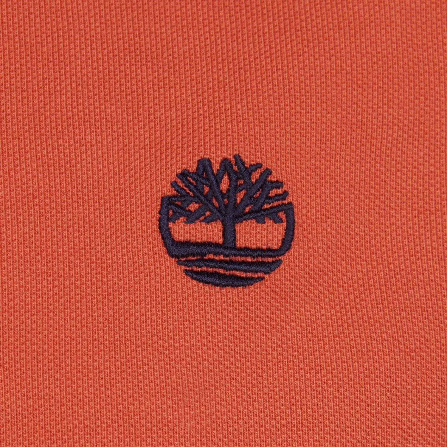 Timberland regular fit polo met logo oranje