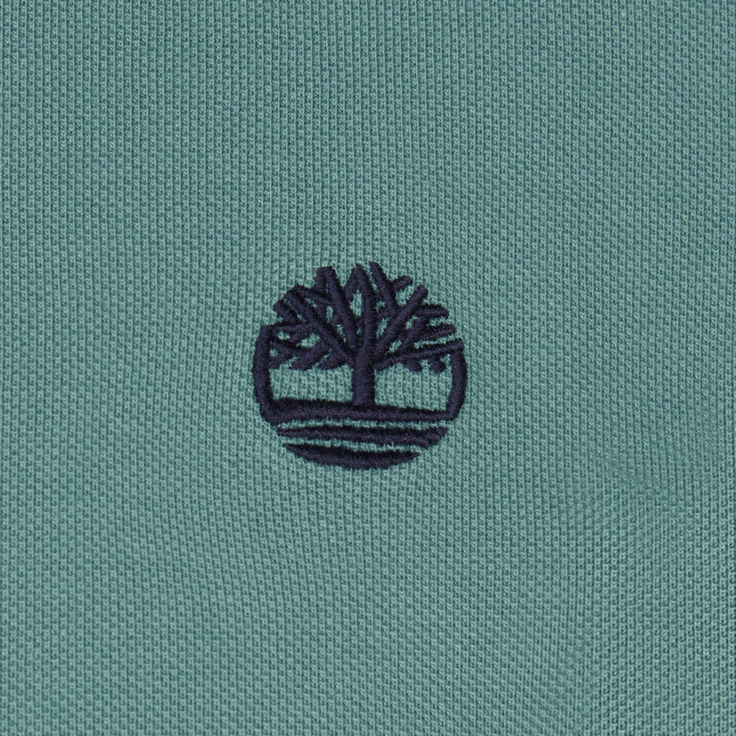 Timberland polo met logo blauwgroen