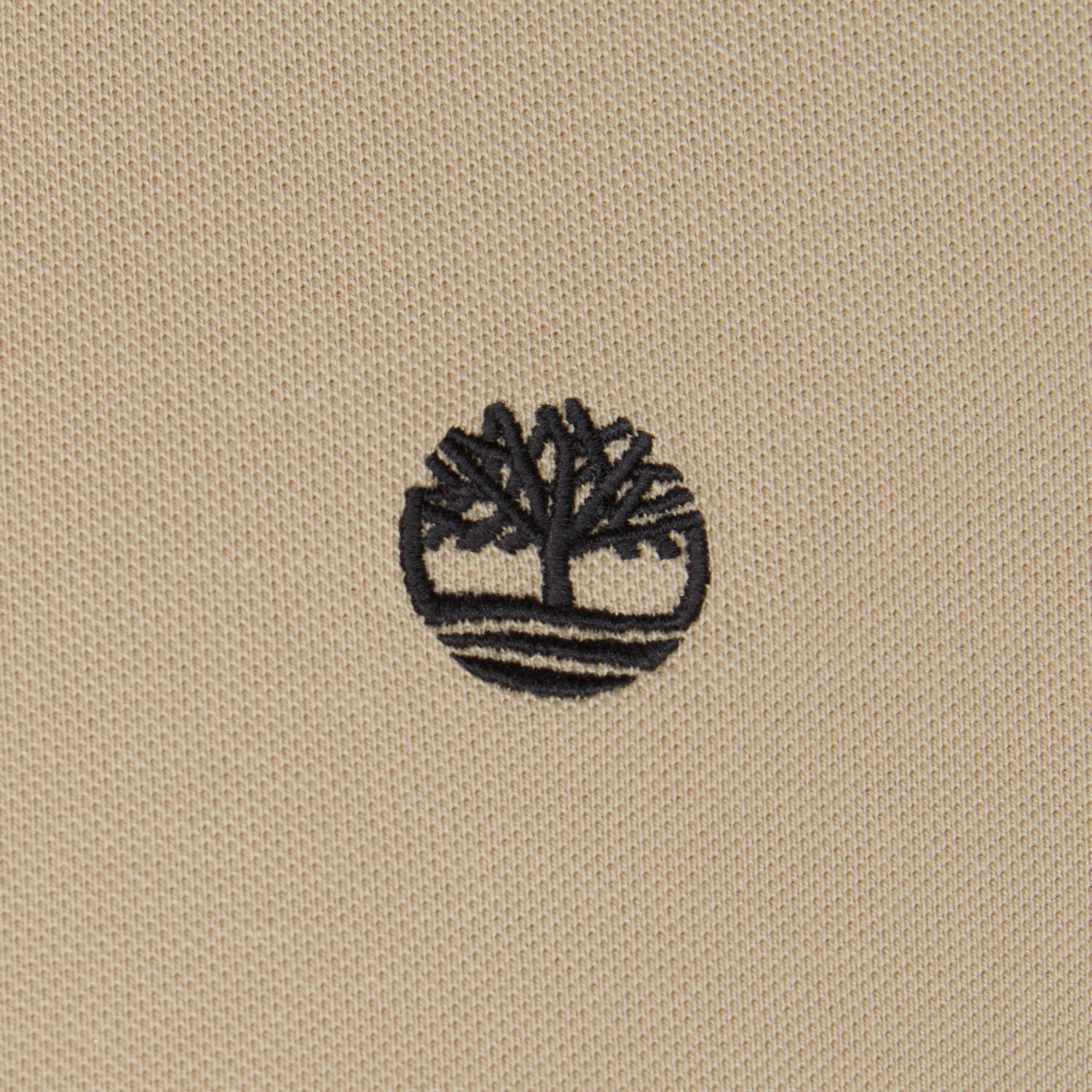 Timberland polo met logo lichtbruin