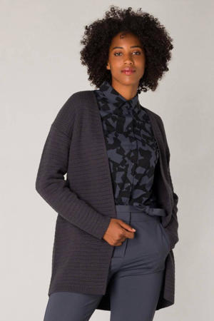 vest blue grey
