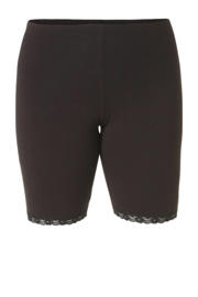 thumbnail: Base Level Curvy bikershort Ava zwart/wit (set van 2)