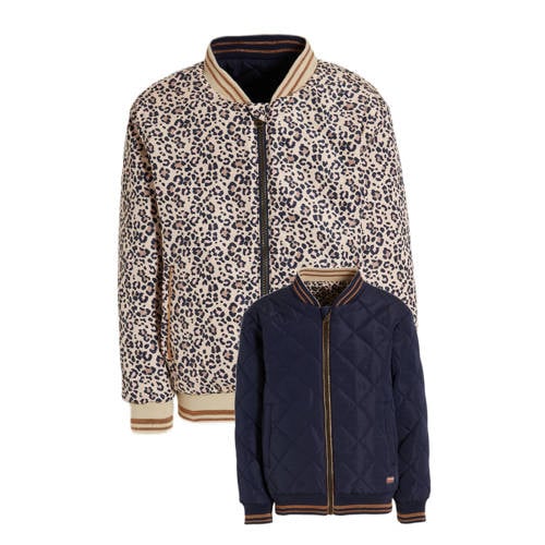 Orange Stars reversible tussenjas Pam navy afbeelding