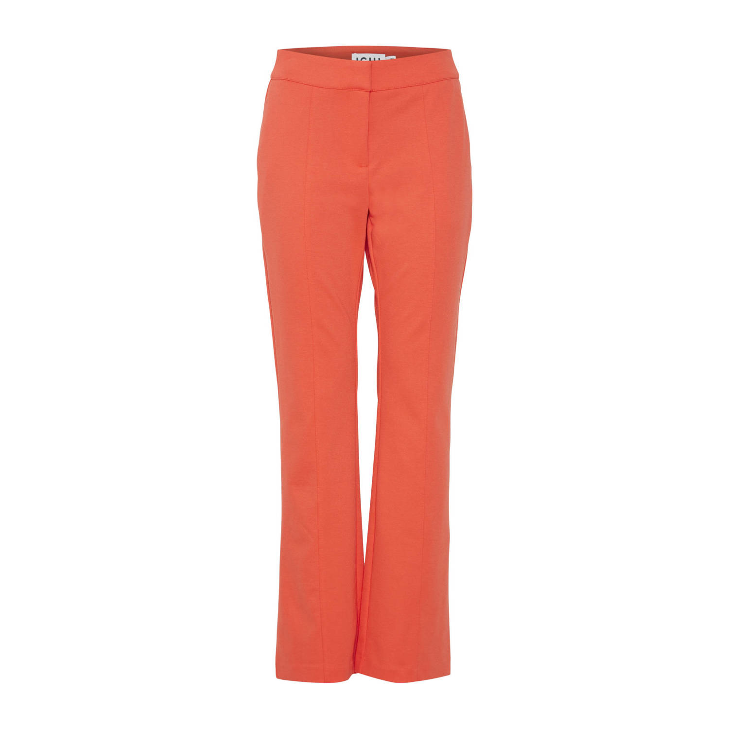 ICHI straight fit pantalon IHSIMONSE pA3 koraalrood