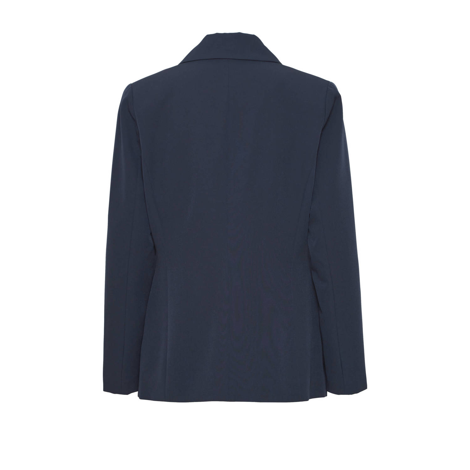 ICHI rechtvallende blazer IHLEXI donkerblauw