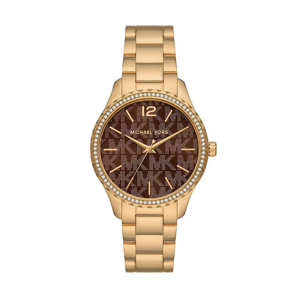 Michael Kors horloge MK7296 goudkleurig wehkamp