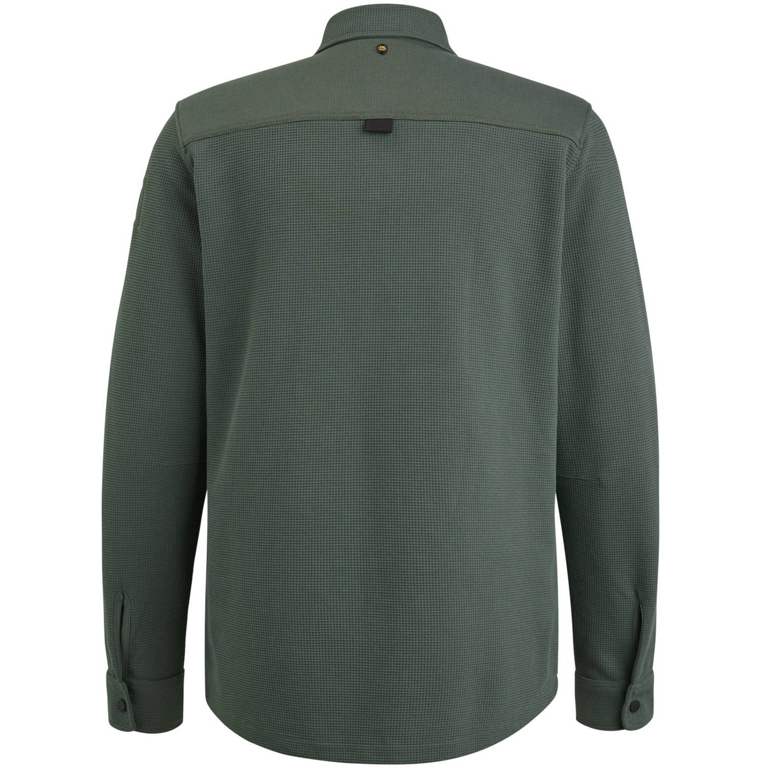 PME Legend regular fit overshirt met logo groen