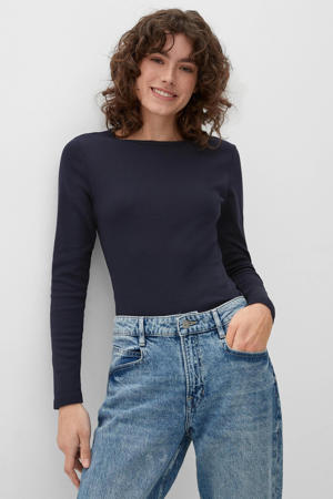 longsleeve donkerblauw